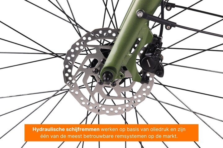 Altec Blitz Elektrische Herenfiets 28inch Zwart 55cm 10