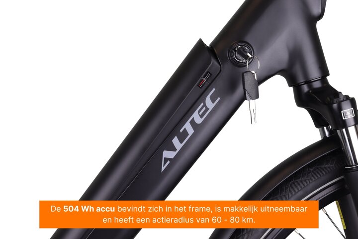 Altec Move Elektrische Damesfiets 28inch 50cm Belt 8