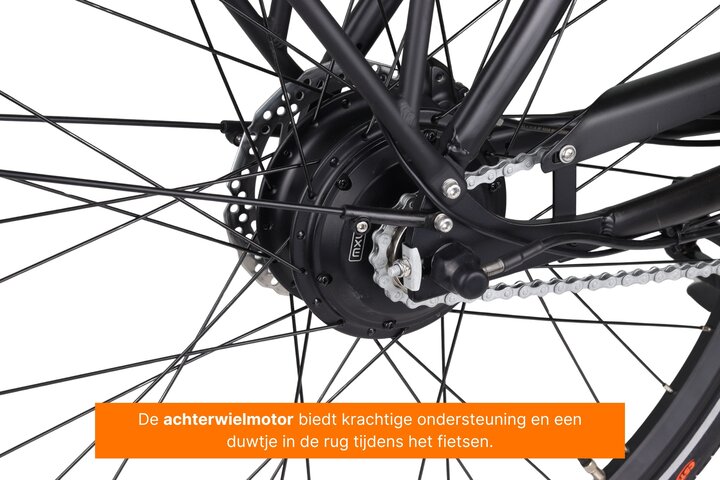 Altec Flow Elektrische Damesfiets 28 inch Zwart 50cm 7