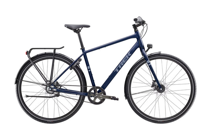 Trek District 3 Equipped Herenfiets 28 inch 50cm 8v Belt 1