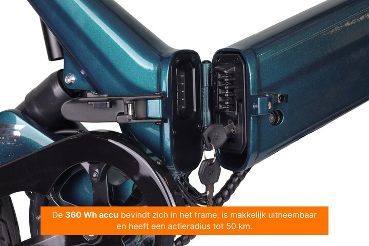 MS Energy Urbanfold i6 Elektrische Vouwfiets 16 inch 8