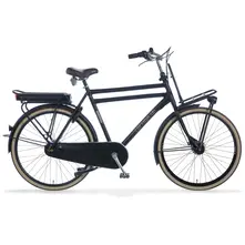 Cortina E-U4 Elektrische Transportfiets 28 inch Jet Black Matt RB7 FM