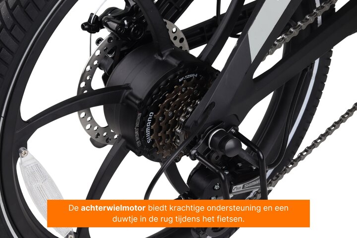 MS Energy I10 Elektrische Vouwfiets 20 inch 6v 10