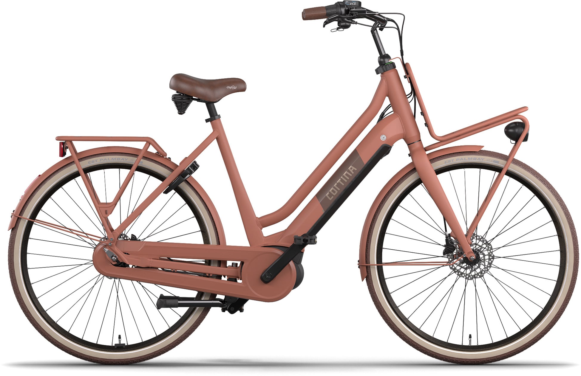 Cortina E-U4 Next Elektrische Transportfiets 28 inch Bosch Active Line Smart Middenmotor 52cm DB7