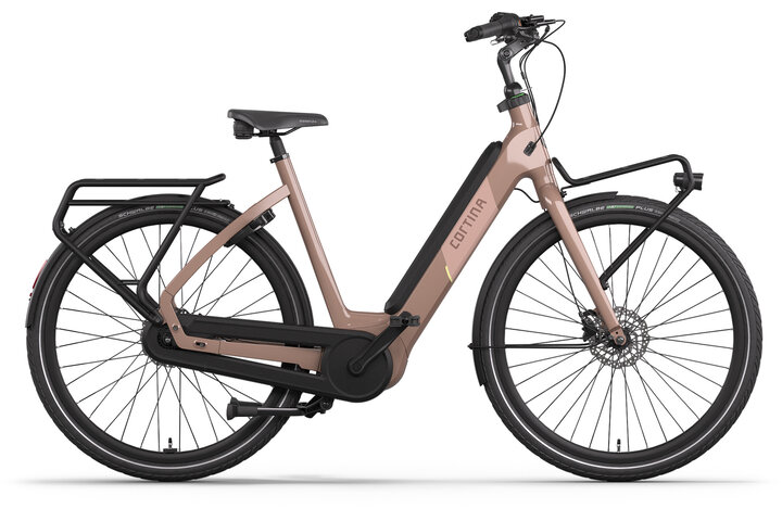 Cortina E-Common Integrated Elektrische Transportfiets 28 inch 50cm Bosch Active Line Plus DB7 5