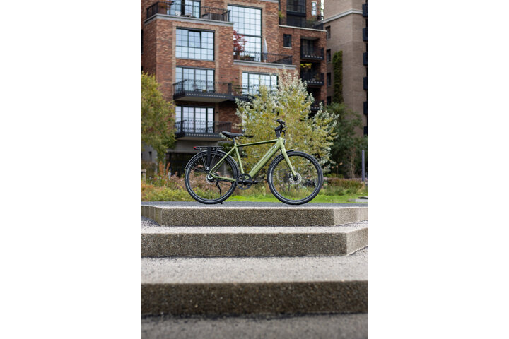 Altec Blitz Elektrische Herenfiets 28inch Zwart 55cm 16