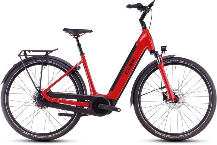 Cube Supreme Hybrid Comfort Pro 500 Elektrische Damesfiets 28 inch 58cm Enviolo 1