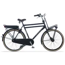 Cortina E-U4 Elektrische Transportfiets 28 inch Jet Black Matt RB7 FM