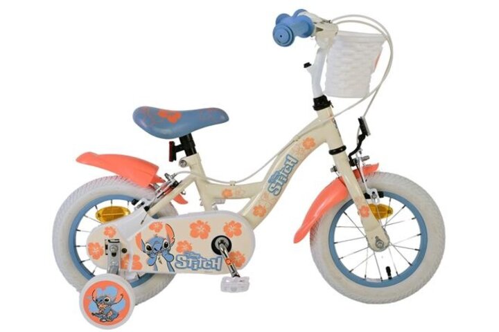 Disney Stitch Kinderfiets Meisjes 12 inch V-brakes 3