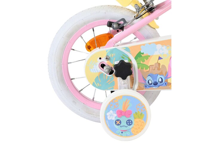 Disney Stitch Kinderfiets Meisjes 12 inch V-brakes 13