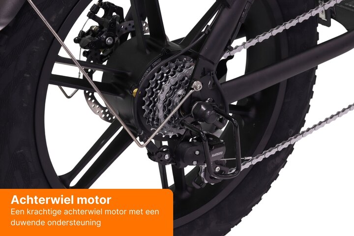 Ouxi S20 Pro Fatbike max 25 km/h 13