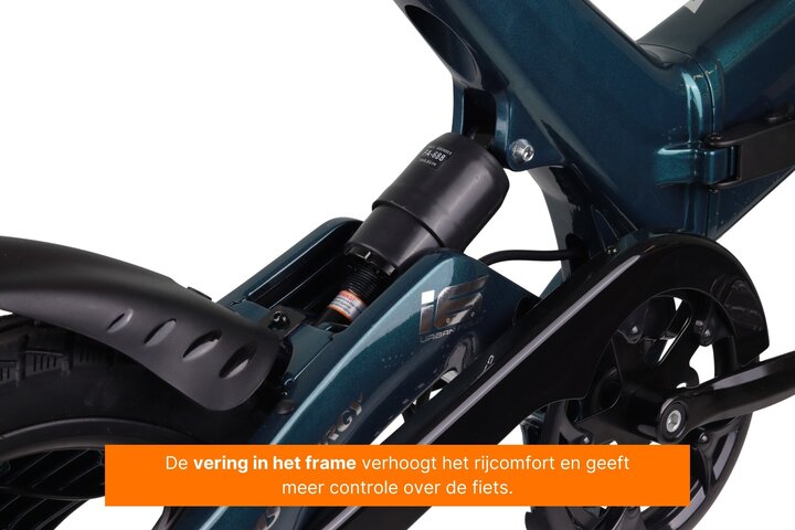 MS Energy Urbanfold i6 Elektrische Vouwfiets 16 inch 12