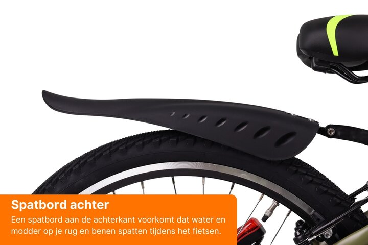 Altec Attack Kinderfiets Jongens 24 inch 3v 17