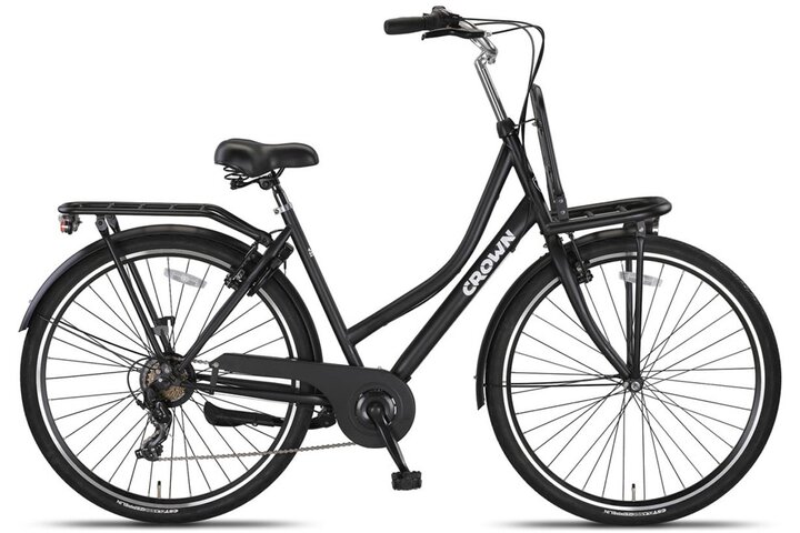 Crown Berlin Transportfiets Dames 28 inch 53cm 7v 2