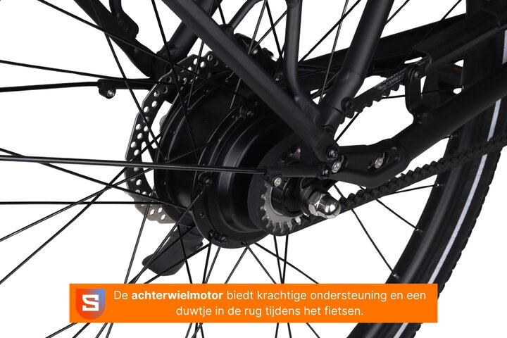 Altec Vulcan Elektrische Damesfiets 28 inch 50cm Belt 7