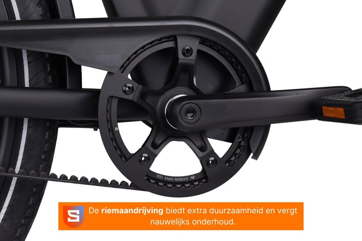 Altec Vulcan Elektrische Damesfiets 28 inch 50cm Belt 10