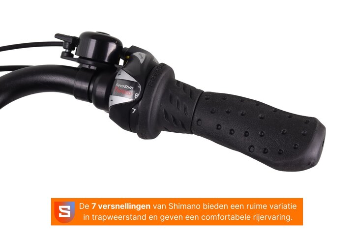 Crown Porto Elektrische Damesfiets 28 inch 53cm 7v 8