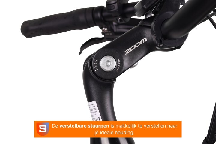 Crown Porto Elektrische Damesfiets 28 inch 53cm 7v 12