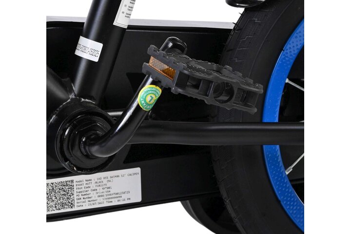 Batman Kinderfiets Jongens 12 inch  V-brakes 9