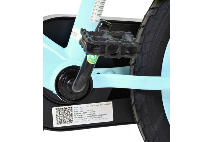 Volare Bluey Kinderfiets 14 inch V-brakes 9