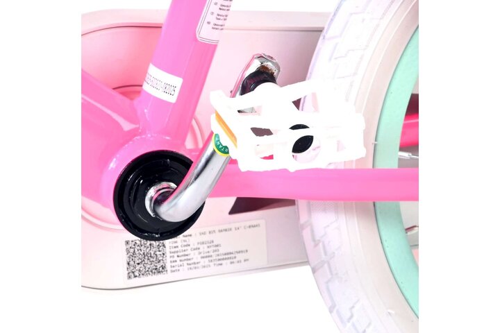 Volare Barbie Kinderfiets Meisjes 14 inch 7