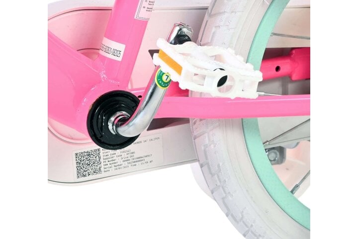 Barbie Kinderfiets Meisjes 14 inch V-Brakes 6