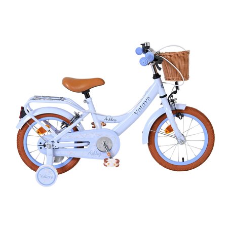 Volare Blossom Kinderfiets - Meisjes - 14 inch - Roze- Twee Handremmen (rijklaar) - Bike 2 Bike