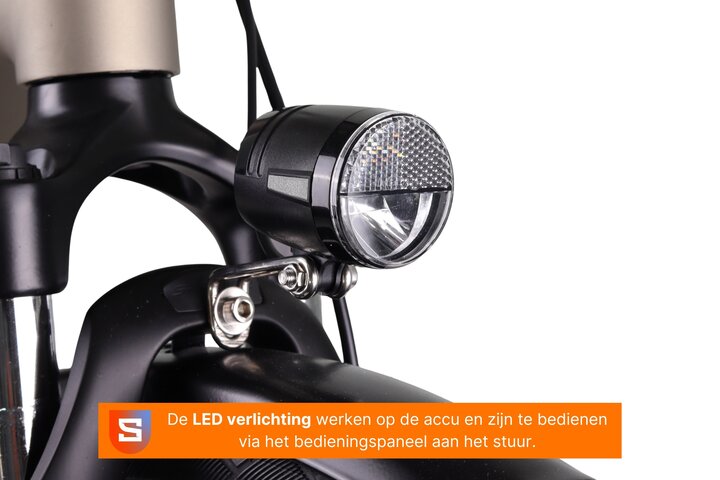 Altec Dynamic Elektrische Damesfiets 28 inch 48cm Belt 7v 12