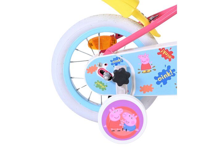Volare Peppa Kinderfiets  Meisjes 12 inch 2