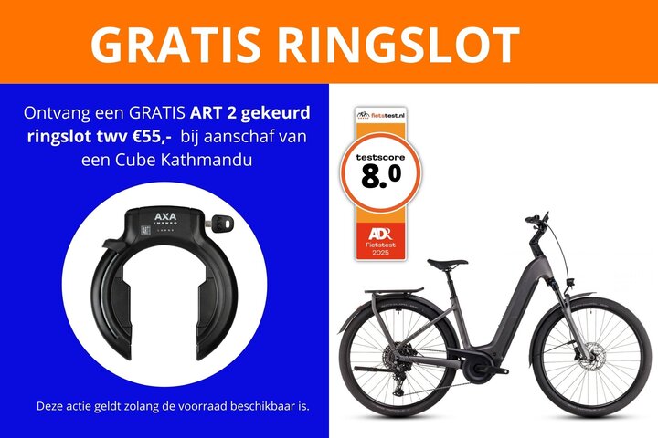 Cube Kathmandu Hybrid Comfort Pro 800 Elektrische Herenfiets 28 inch 58cm Enviolo 2