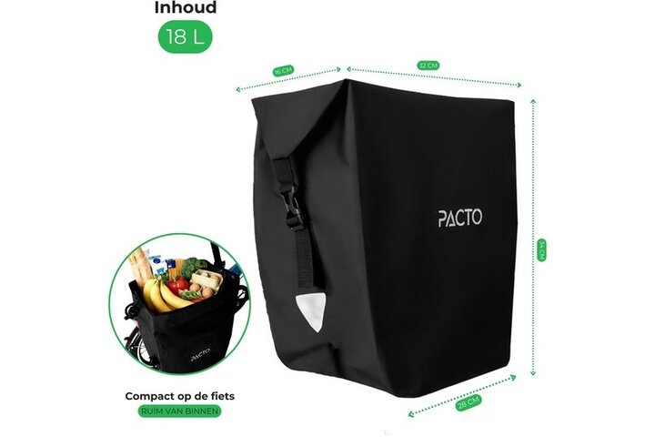 PACTO Enkele  fietstas 6