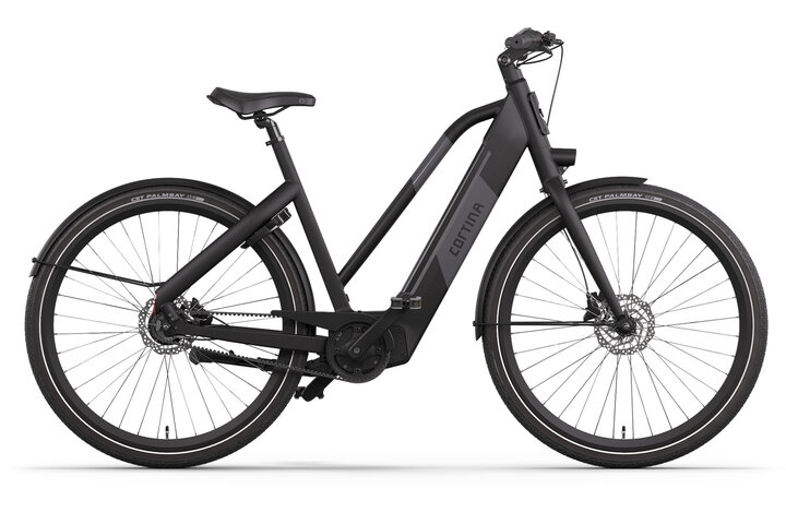 Cortina E-Blau Damesfiets 28 inch 57cm DB7 belt 3