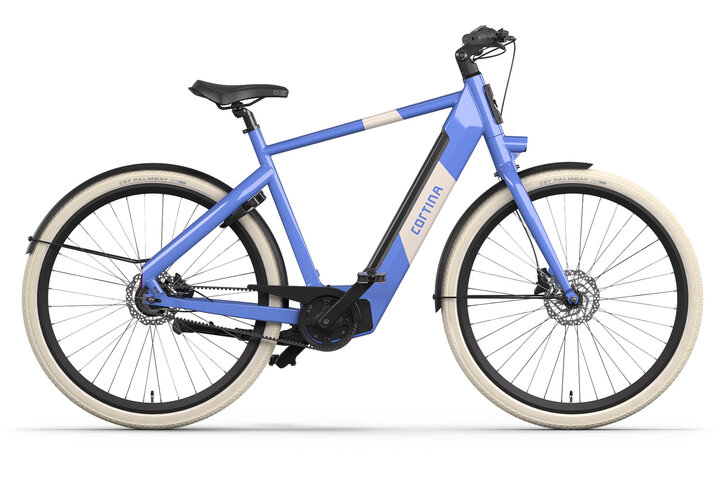 Cortina E-Blau Herenfiets 28 inch 53cm DB8 belt 3