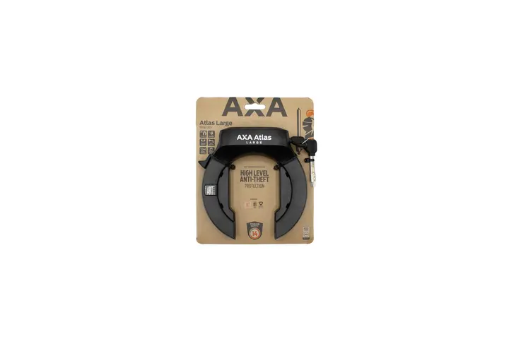 Axa ringslot Atlas zwart 6