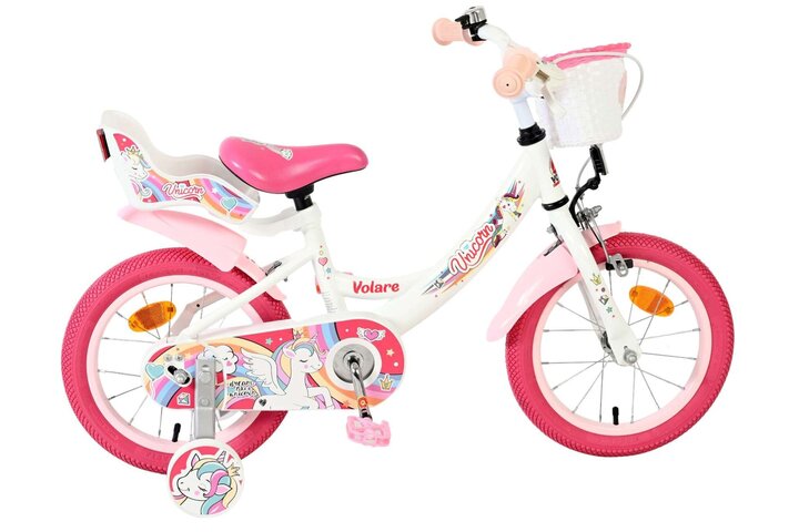 Volare Unicorn Kinderfiets Meisjes 14 inch 1