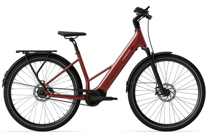 TENWAYS AGO AIR Belt Elektrische Damesfiets 5v 1
