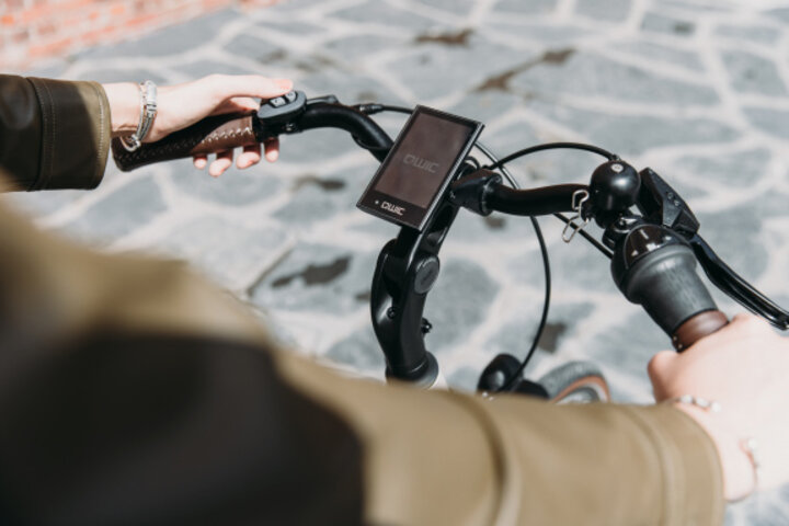 QWIC INTER Tour Elektrische Damesfiets 28 inch 46cm 7v 4