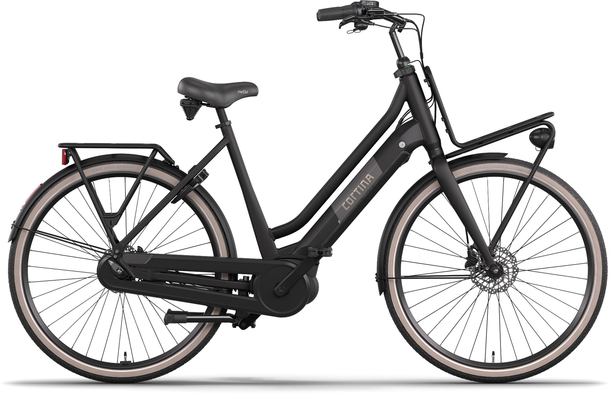 Cortina E-U4 Next Elektrische Transportfiets 28 inch Bosch Active Line Smart Middenmotor 52cm DB7