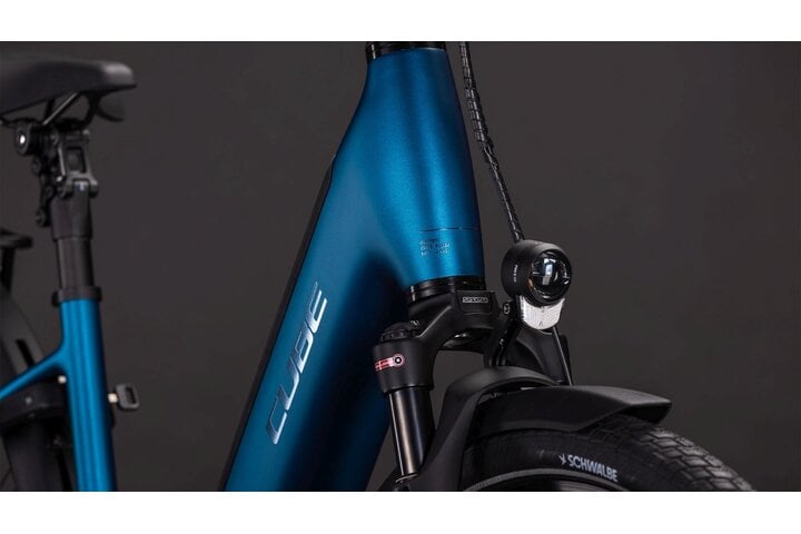 Cube Supreme Hybrid Deluxe Pro 600 Elektriche Damesfiets 28 inch 46cm Enviolo 9