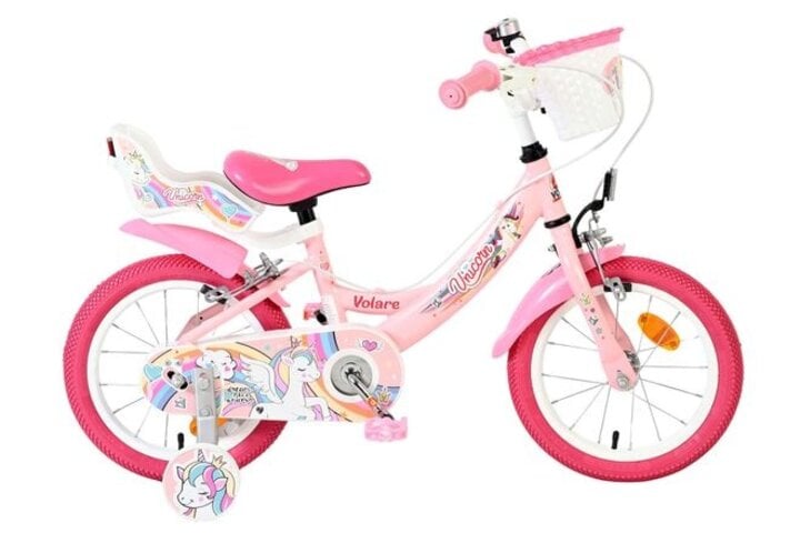 Volare Unicorn Kinderfiets Meisjes 14 inch V-brakes 2