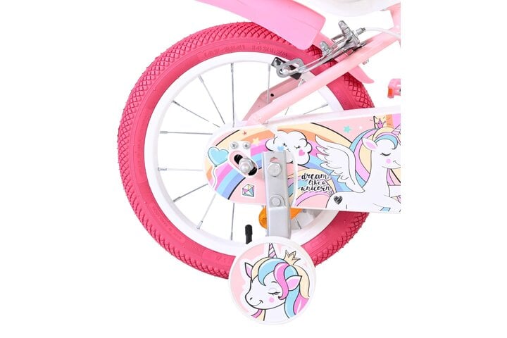 Volare Unicorn Kinderfiets Meisjes 14 inch V-brakes 11