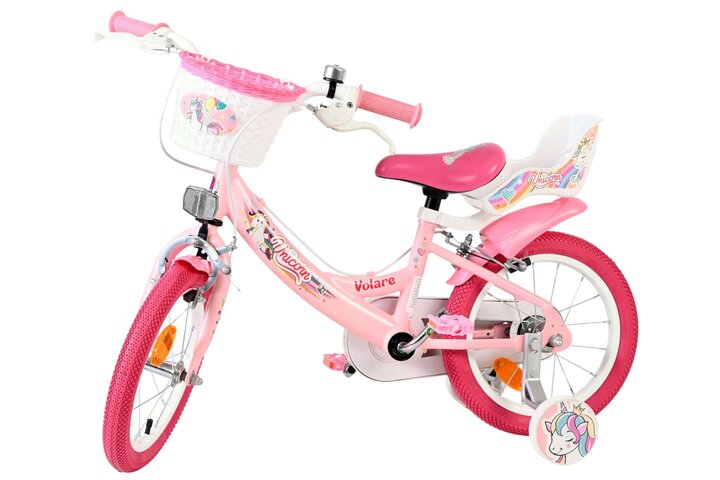 Volare Unicorn Kinderfiets Meisjes 14 inch V-brakes 8