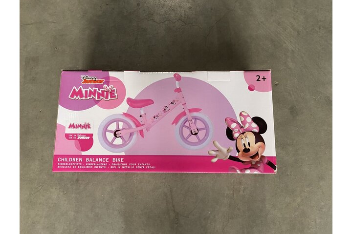 Disney Minnie loopfiets metaal 7