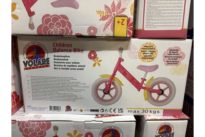 Volare loopfiets - Roze 8