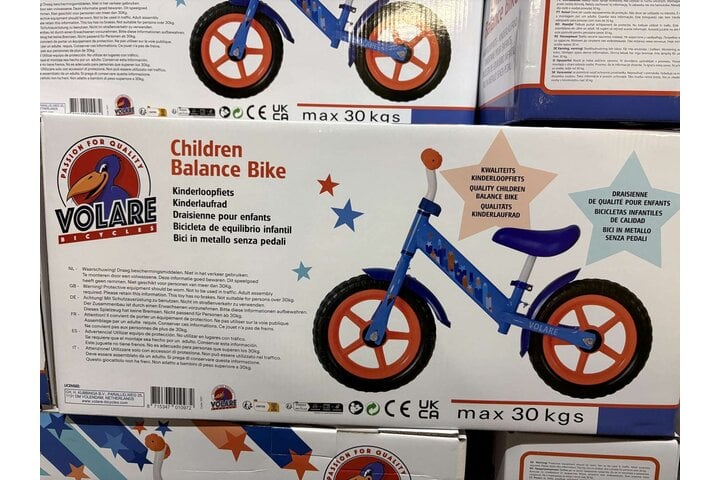 Volare loopfiets - Blauw 8