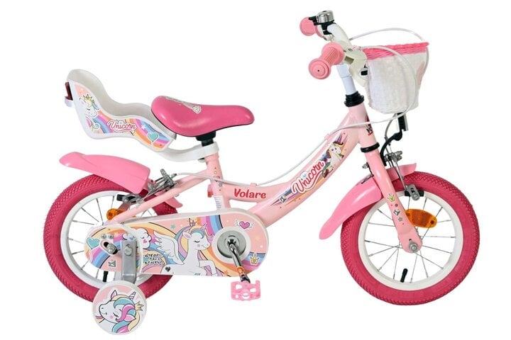 Volare Unicorn Kinderfiets Meisjes 12 inch V-brakes 1