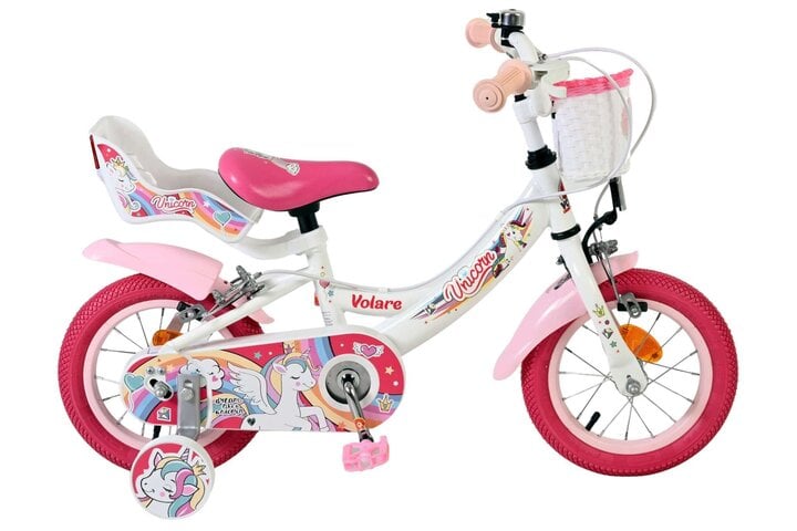 Volare Unicorn Kinderfiets Meisjes 12 inch V-brakes 3