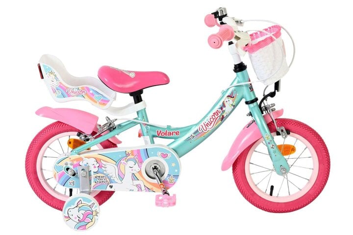 Volare Unicorn Kinderfiets Meisjes 12 inch V-brakes 2