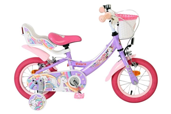Volare Unicorn Kinderfiets Meisjes 12 inch V-brakes 4