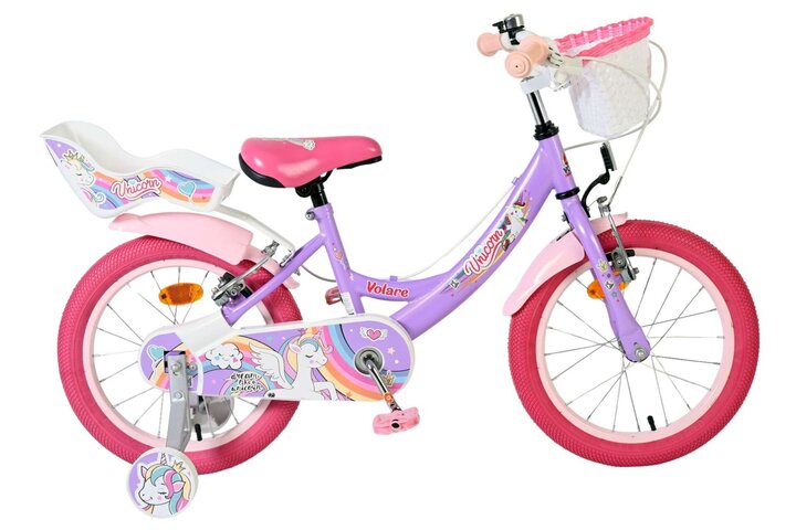 Volare Unicorn Kinderfiets Meisjes 16 inch V-brakes 3